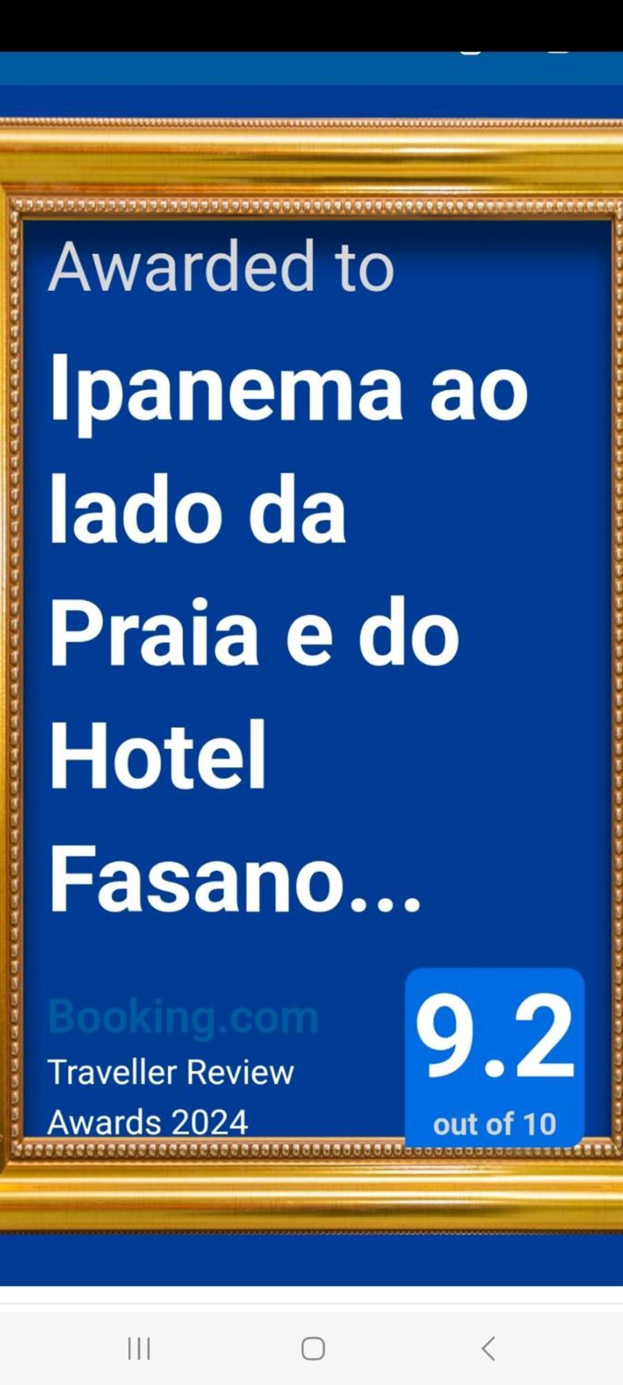 Ipanema Posto8 Com 1Quarto E 1Mesanino Flat40M2 Rua Hotel Fasano Rio de Janeiro Bagian luar foto