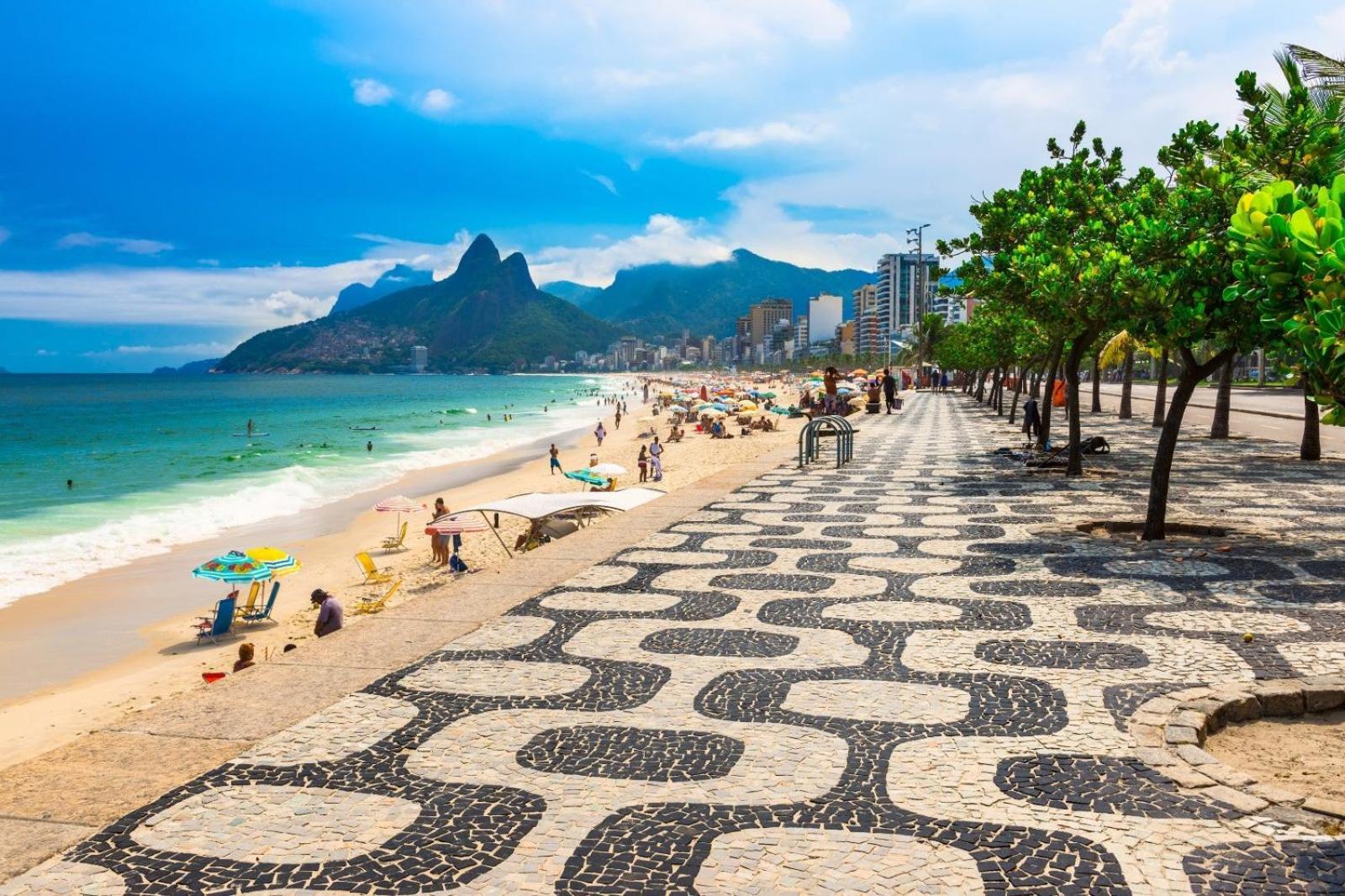 Ipanema Posto8 Com 1Quarto E 1Mesanino Flat40M2 Rua Hotel Fasano Rio de Janeiro Bagian luar foto